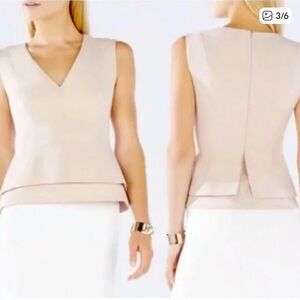 BCBGMaxAzria salmón top